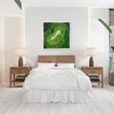 Moosbild, Island- und Kugelmoos, 60 x 60 cm – Bild 5