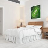 Moosbild, Island- und Kugelmoos, 60 x 60 cm – Bild 4